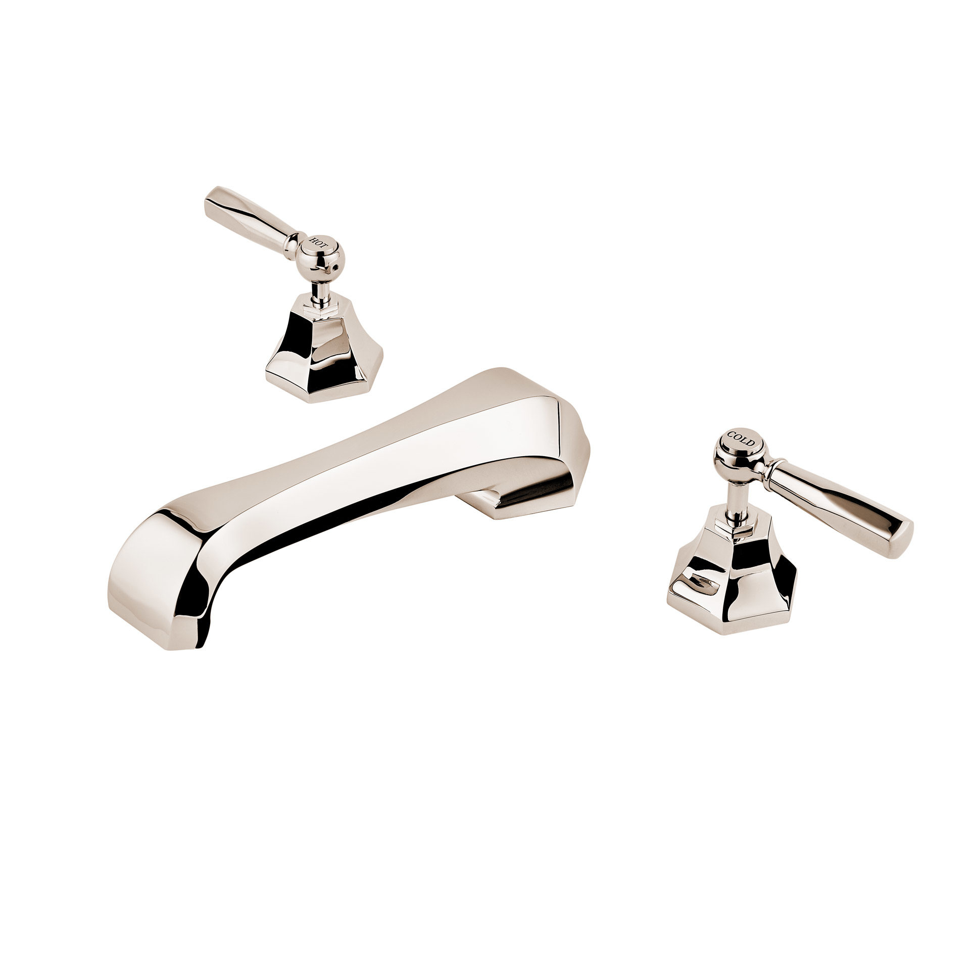 3 hole bath taps manufactured in UK by Barber Wilsons with customisable finishes